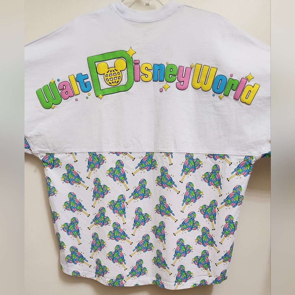 *NEW* Walt Disney World Eats Sz XL Treats Mickey Lollipop Lolipops Spirit Jersey